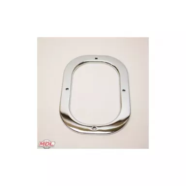 1969 Camaro Chrome Bezel Retainer Plate (No Console)