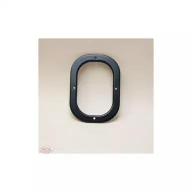 1969 Camaro Shifter Bezel Retainer Plate-Black (w/Console)