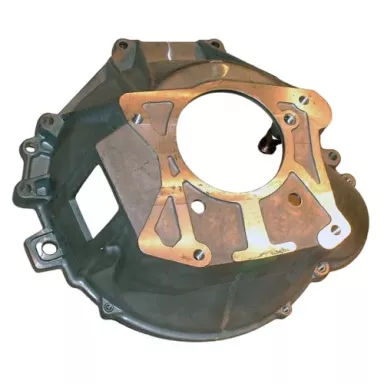 Aluminum T5 Bellhousing, 6 bolt SB Ford, 157 tooth, 83-93 Mustang