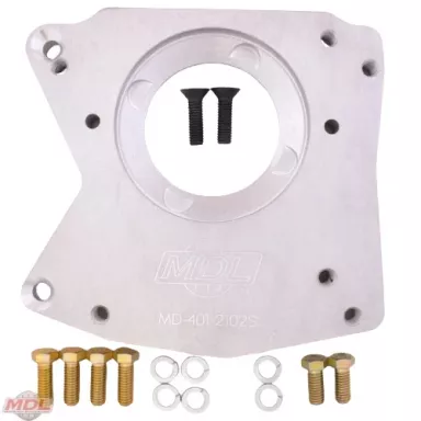 MDL, Ford Wide Pattern to Front Shift T5 Adapter plate, (no rotation)