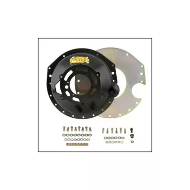Quicktime Bellhousing, Chevy 153/168 tooth to Muncie, GM TKO/TKX 9:00 fork opening