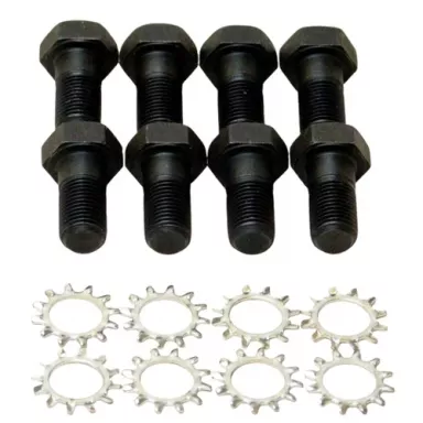 Flywheel, Bolt kit, 1/2" x 1", Mopar, Early Hemi, Qty 8 with washers