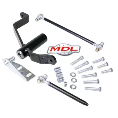 MDL Strong hold, Z-bar linkage kit, 67-70 Mustang, 390/427 FE w/ SMALL Fork End