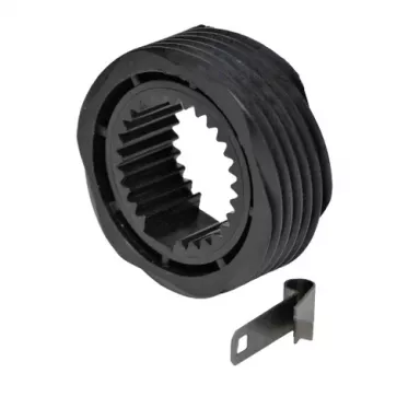 Speedometer Drive Gear with clip, Ford T5 main shaft, 6 tooth-black
