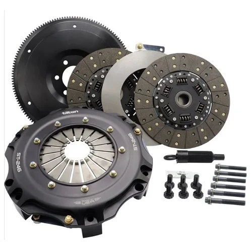 Tilton ST-246 Twin disk Clutch/Flywheel Assy, Dodge Challenger, '07+ TR6060 (850 lbs/ft)
