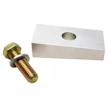 Trans mounting block spacer, 64.5-65 Falcon crossmember, T5 mount