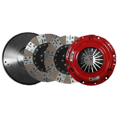 McLeod RXT1200 Clutch Set Sprung hub 26 spline, with Steel F/W, LS with 9 bolt Crank