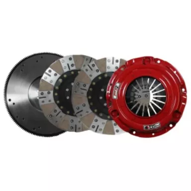 McLeod RXT1000 Clutch Set Sprung hub 26 spline, with Steel F/W, LS with 9 bolt Crank
