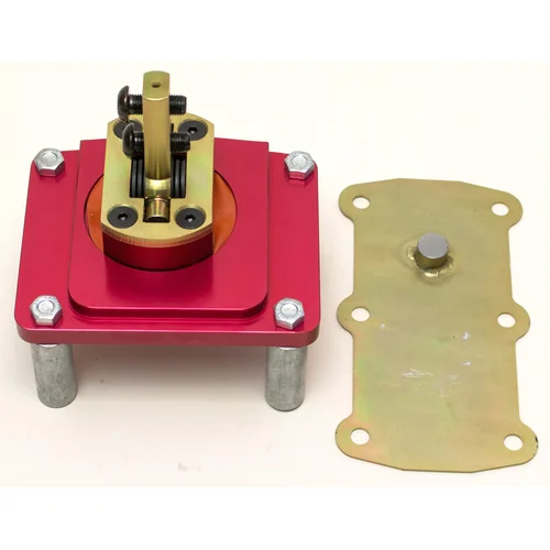 Qwik Stik Shifter TKO 500/600 Mid-Shift 1" Left Straight Up - 0.500" Fwd No Stops with Cover Plate