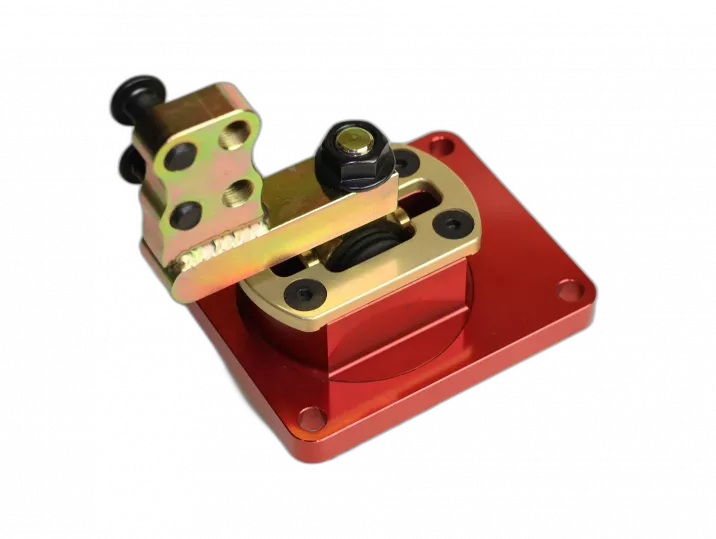 Qwik Stik Shifter, T56, TR6060, (T-5 S10, Camaro), Square Base, 2" Back Offset