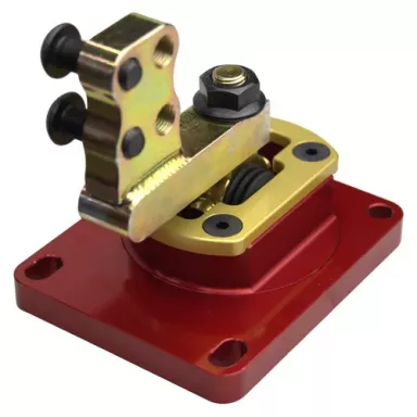Qwik Stik Shifter, T56, TR6060, (T-5 S10, Camaro), Square Base, 2" Back Offset