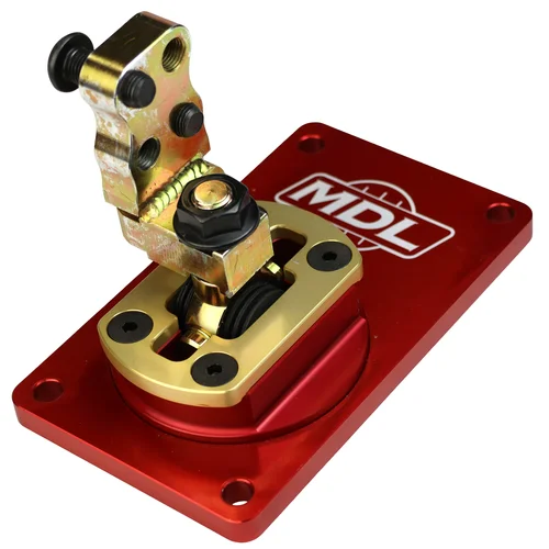 Qwik Stik Shifter, T5/T45, 1" Left, Straight Up - 0.500" Fwd with Mounting Bolts