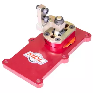 Qwik Stik Shifter, Magnum, 1" left & back offset, Front Socket, 68-69 Camaro