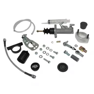 MDL LF Series 64.5-66 Mustang Hydraulic Clutch Master Kit .750 bore, Black Billet Reservoir