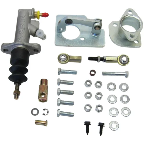 MDL LF Series 66-70 Fairlane Hydraulic Clutch Master Kit, .700" Bore, Silver Billet Reservoir