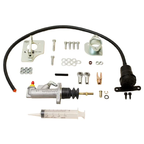 MDL LF Series 66-70 Fairlane Hydraulic Clutch Master Kit, .700" Bore, Plastic Reservoir