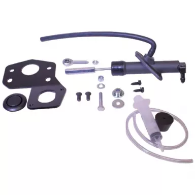MDL LF Series 72-81 Camaro/Firebird Hyd Clutch Master Kit, Black Billet Reservoir