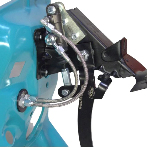 MDL Stealth Series Hydraulic Clutch Master Kit, 69-70 Mustang, Clear Billet Reservoir