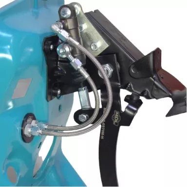 MDL Stealth Series Hydraulic Clutch Master Kit, 69-70 Mustang, Silver Reservoir