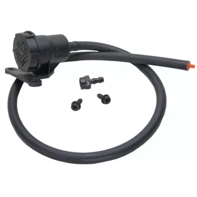 Reservoir Clutch Master Remote Black Plastic with 30" Black Hose and Black AN4 Female