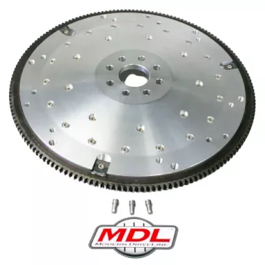 MDL Aluminum Flywheel, Ford 4.6L/5.0L, 8-bolt small valley 10.4" & 11"