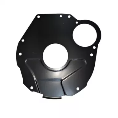 Block plate, 66-70 200ci, 2 bolt starter, 136 tooth f/w New repot part.
