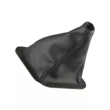 Shift boot only, 87-93 Mustang, Black Synthetic Leather