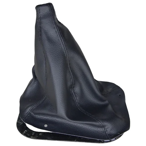 Shift Boot Only, 87-93 Mustang, Black Synthetic Leather : Modern