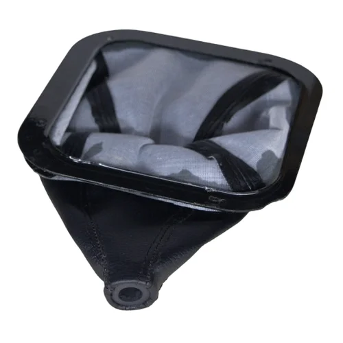 Shift Boot Only, 87-93 Mustang, Black Synthetic Leather : Modern