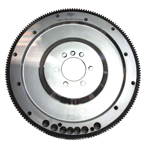 MDL Lightened Billet Steel Flywheel, Chevy, 168 tooth, 400 SBC 70-85 w/counter bal