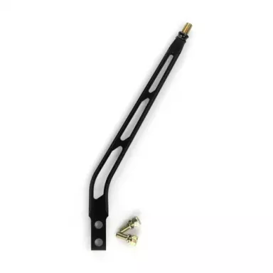 10" Black Billet Aluminum Lokar Shift lever-3/8"-16 thread