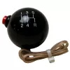 5-Speed Black Shift Ball | Side-Mounted Push Button | 16mm x 1.5 Threads