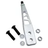 Billet Aluminum Shift Lever | Straight 4" | Industrial Through-Pocket | Raw Finish