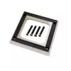 Deluxe Shift Bezel | 1964-1968 Mustang | Satin Chrome Finish