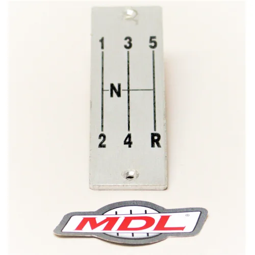 C1 Corvette 5-Speed Pattern Plate/ Pre-'62