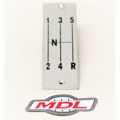 C1 Corvette 5-Speed Pattern Plate/ Pre-'62