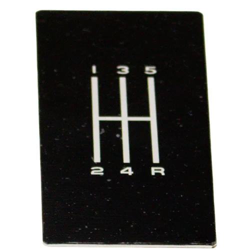 77-82 C3 Corvette 5-Speed Pattern Plate