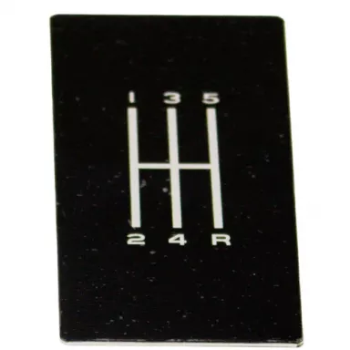 77-82 C3 Corvette 5-Speed Pattern Plate