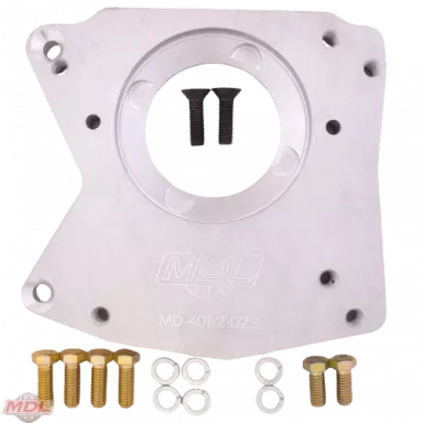 MDL, Ford Wide Pattern to Front Shift T5 Adapter Plate, (No Rotation)