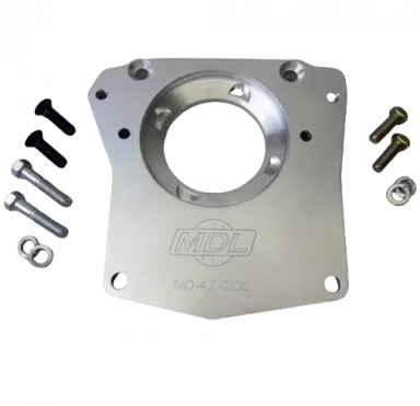 MDL, Ford Narrow Pattern & Y-Block to Ford Front Shift T5 Adapter Plate (No Rotation)