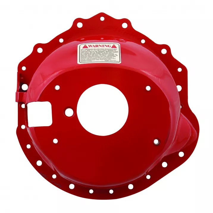 Lakewood Bellhousing, Chevy 153/168 Tooth to Muncie, GM TKO/TKX 9:00 Fork Opening