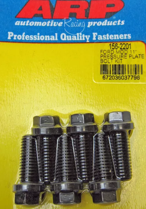 Pressure Plate Bolt Kit, 10mm ARP,  Ford 4.6L/5.0/5.4L & AMC (Set of 6)