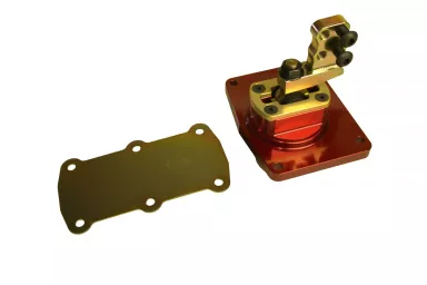 Qwik Stik Shifter TKO500/600 Mid-Shift, 1.650" - 2.150" Fwd or Bwd No Stops with Rear Cover Plate
