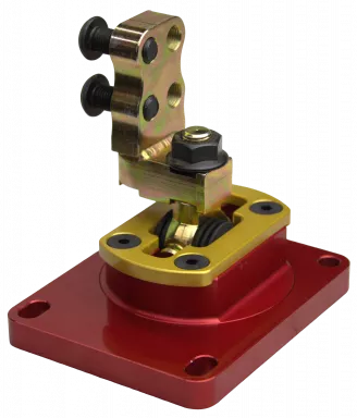 Qwik Stik Shifter, T-56 Windsor, S-10 T-5, 1" Left, Straight Up - .500" FWD