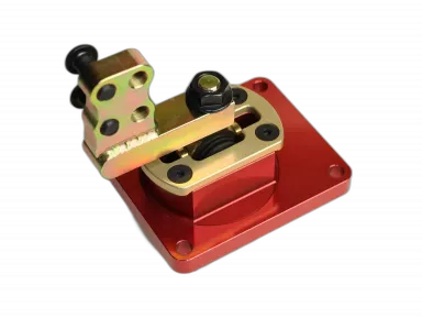 Qwik Stik Shifter, T56, TR6060, (T-5 S10, Camaro), Square Base, 2" Back Offset