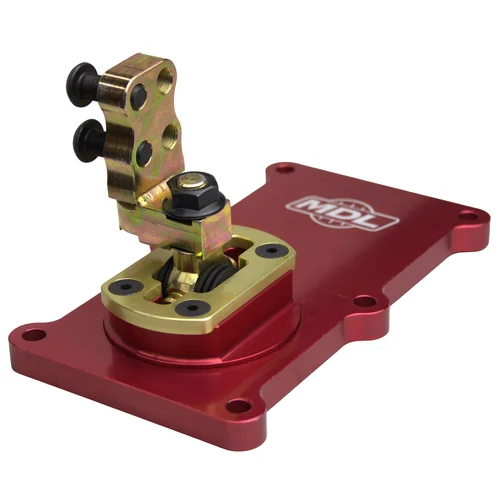 Qwik Stik Shifter, Magnum, 1" Left, Straight Up - 0.500" Fwd, Rear Socket, No Stops