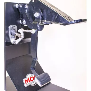 MDL LF Series 69-70 Mustang/Cougar Hydraulic Clutch Master Kit 0.750" Bore, Silver Billet Reservoir