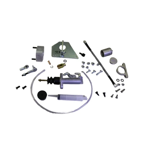 MDL LF Series 60-65 Falcon/Comet Hydraulic Clutch Master Kit, 0.750" Bore, Silver Billet Reservoir