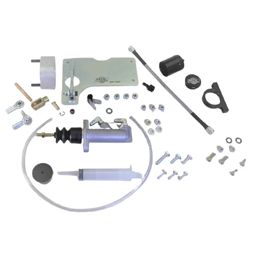 MDL LF Series 62-65 Fairlane Hydraulic Clutch Master Kit 0.750" Bore, Black Billet Reservoir