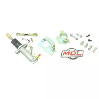MDL LF Series 66-70 Fairlane, Falcon, 68-71 Torino Hyd Clutch Master Kit, 0.700", Silver Reservoir